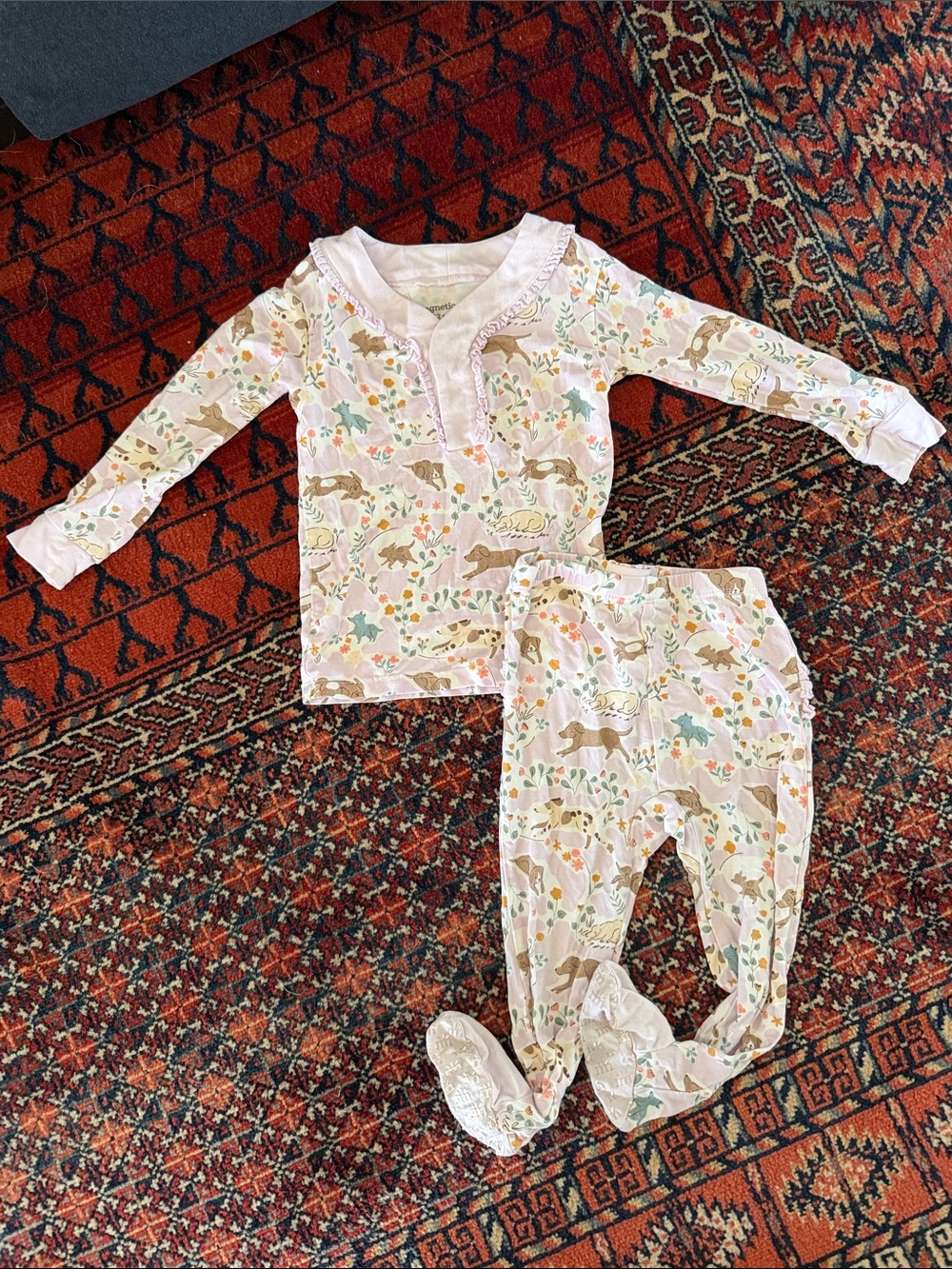 Magnetic me two piece pajama set